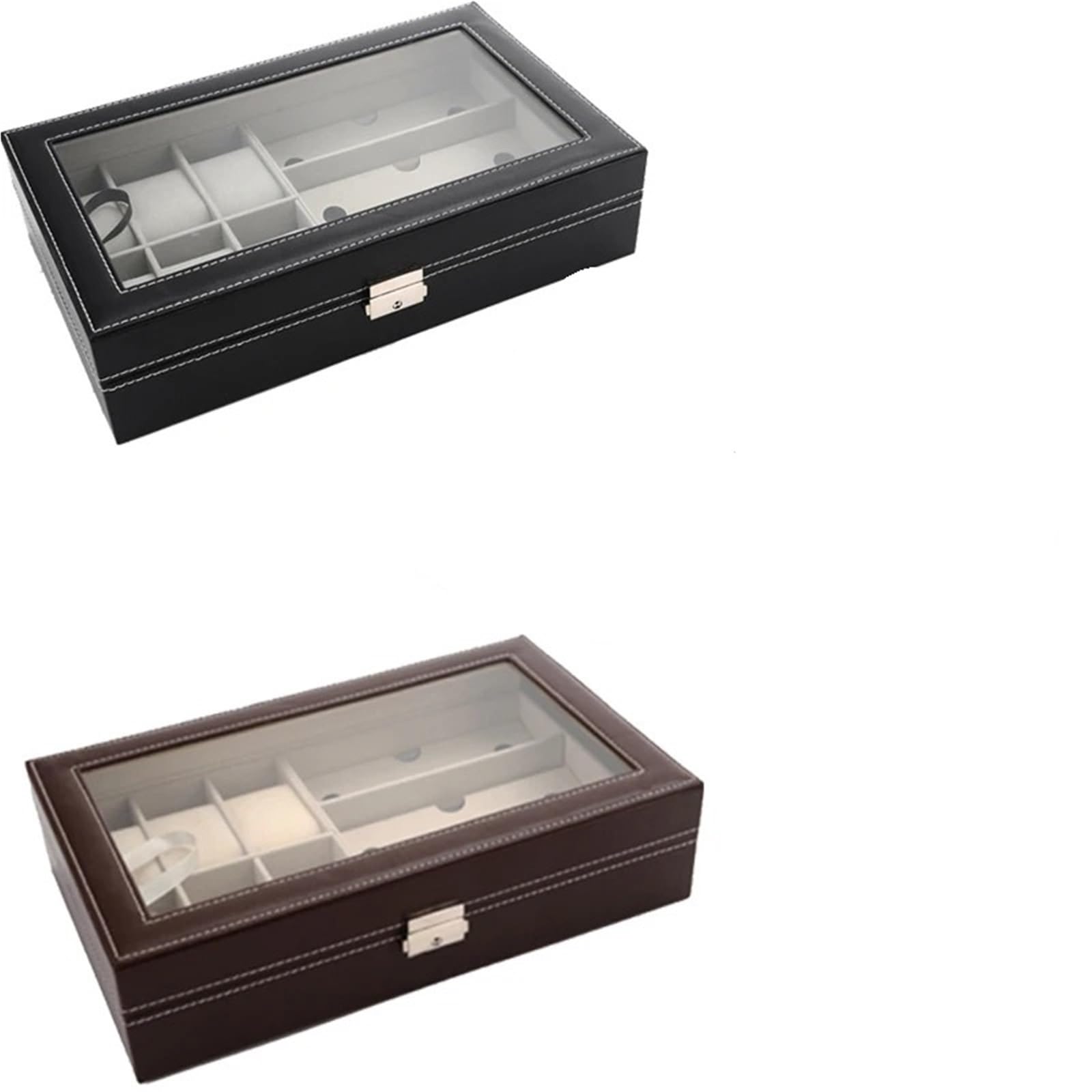Caja de almacenamiento for gafas sol, joyero, organizador joyas, soporte for y relojes, regalo Para Gafas