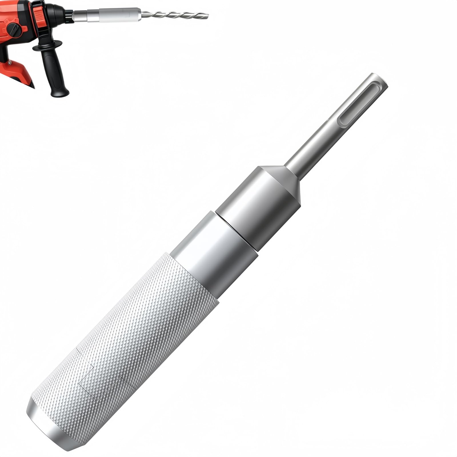 Upgraded SDS Plus to SDS Max Hammer Drill Adapter