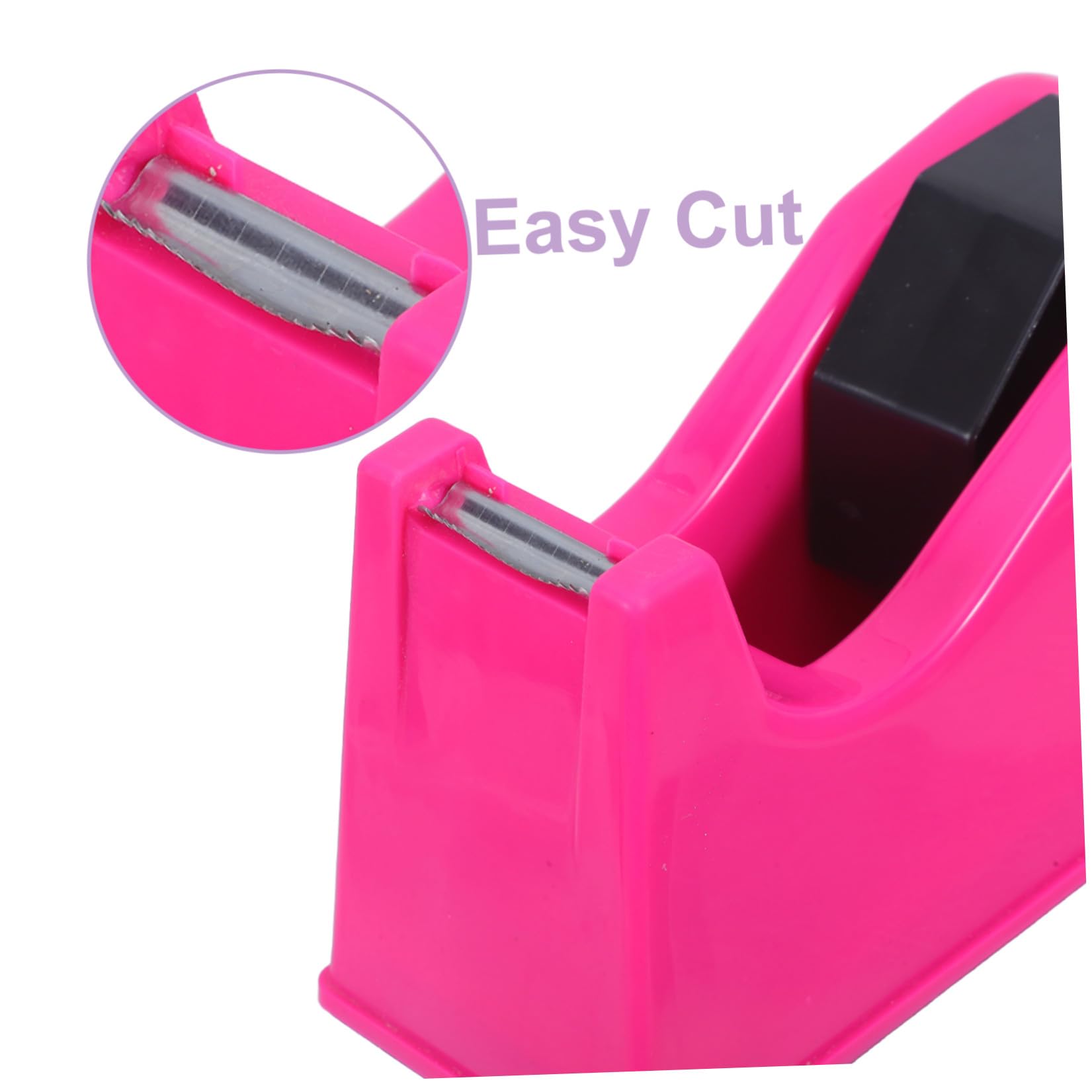 SHERCHPRY 2 Pezzi Dispenser Grandi Nastro Tavolo per da Moderno e con Adesivo Base Antiscivolo Ricambio Rapido, Compatibile Piccoli con Pezzi per Uso Scolastico e Artigianale