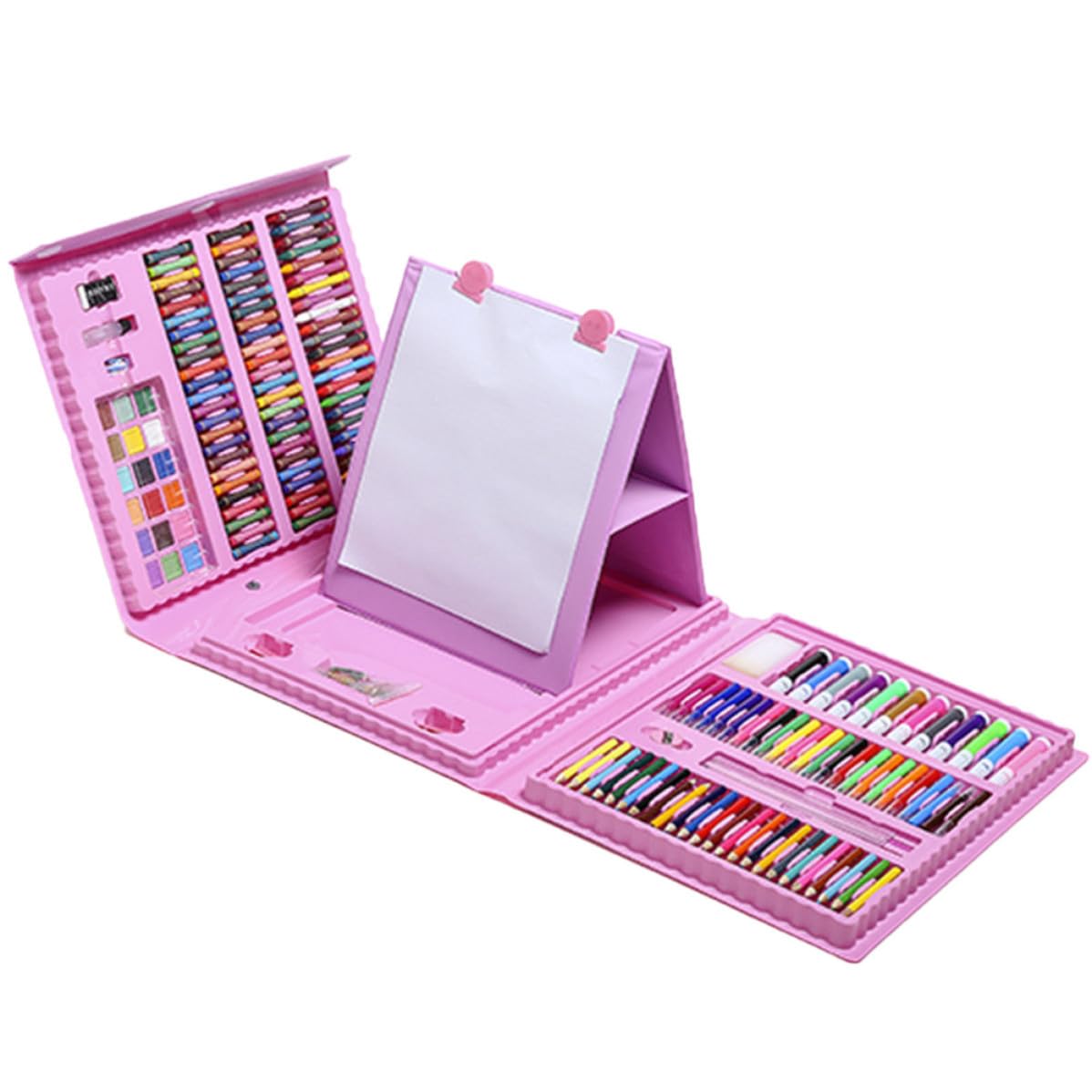 BESPORTBLE Juego de Bolígrafos de Gel en Plástico Rosa para Colorear 208 Piezas Punta Fina y Escritura Suave Adecuado para Doodling y Tarjetas Hechas a Mano