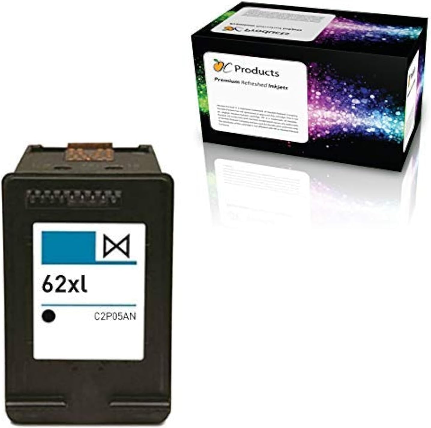 Compatible Replacement for HP 62XL ( Black )