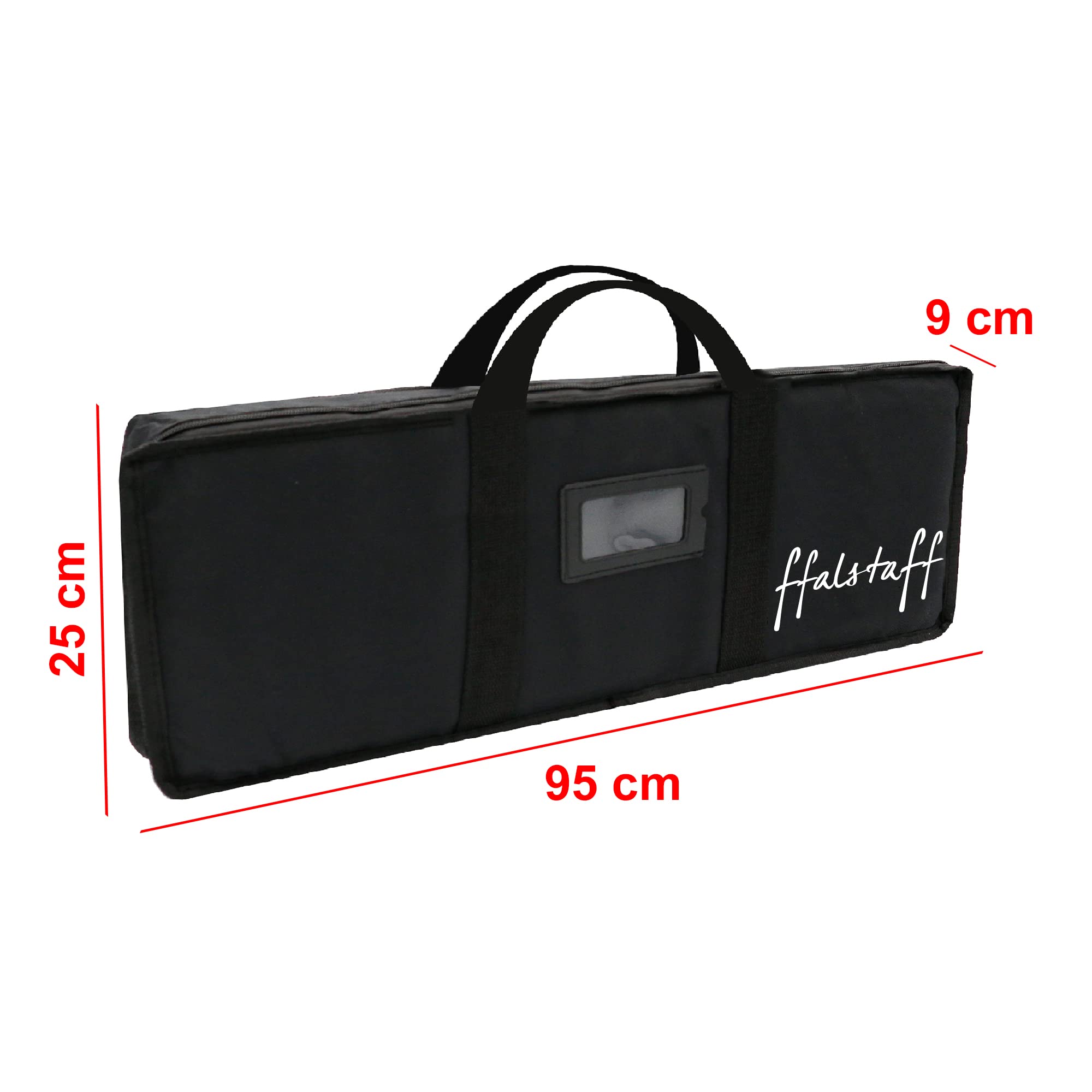 Borsa Semirigida Ffalstaff Per Tastiera 95x25x09 Cm - Per Mini Synth E Controller - Design Italiano
