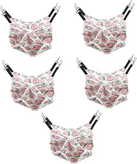 iplusmile 5 Pçs Hamster Saco De Mel Brinquedos De Esquilo Rede De Pelúcia Scrump Pelúcia Pequeno Animal De Estimação Rede De Dupla Camada Para Animais De Estimação Camas De Rede Rede De