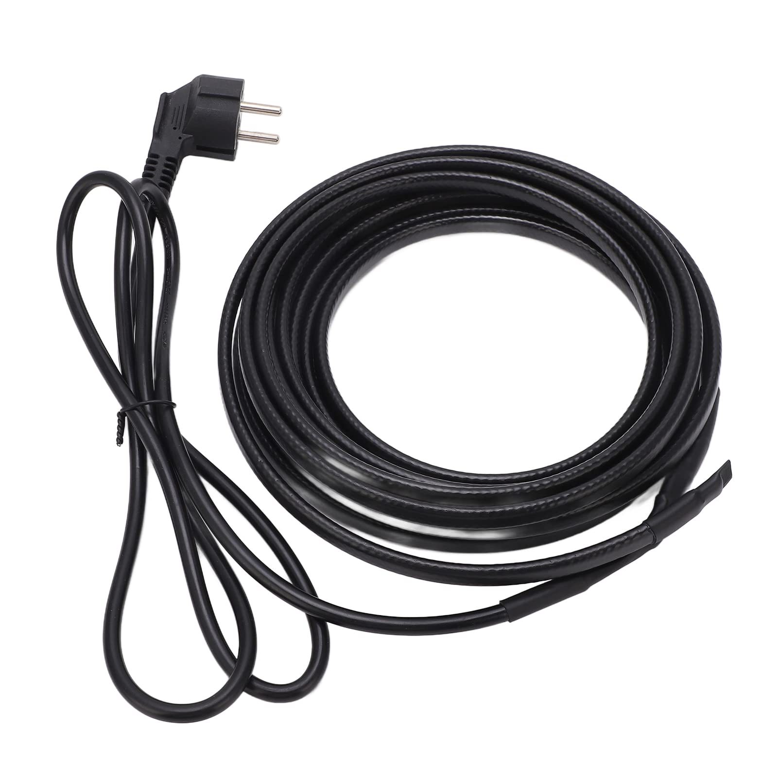 Cavo Antigelo 5 Metri Cavo Scaldante Antiruggine Riscaldamento più Veloce Autoregolante con Spia per Seminterrato Garage Giardino