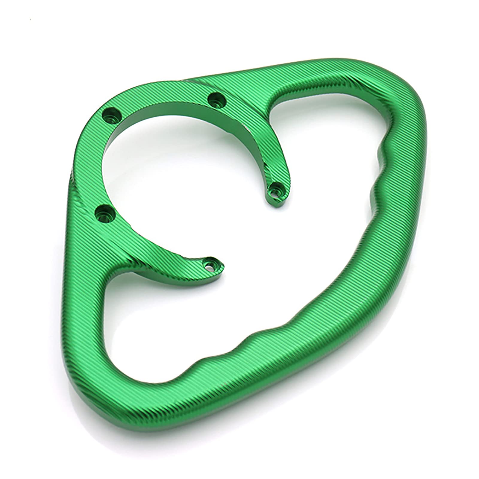 Poignées arrière de moto pour passager - Barre d'appui pour réservoir de carburant - 5 trous - Pour Kawasaki Ninja 250 300 ZX-6R Z250 Z300 Z750 Z800 Z1000SX ER-6N/F (vert)