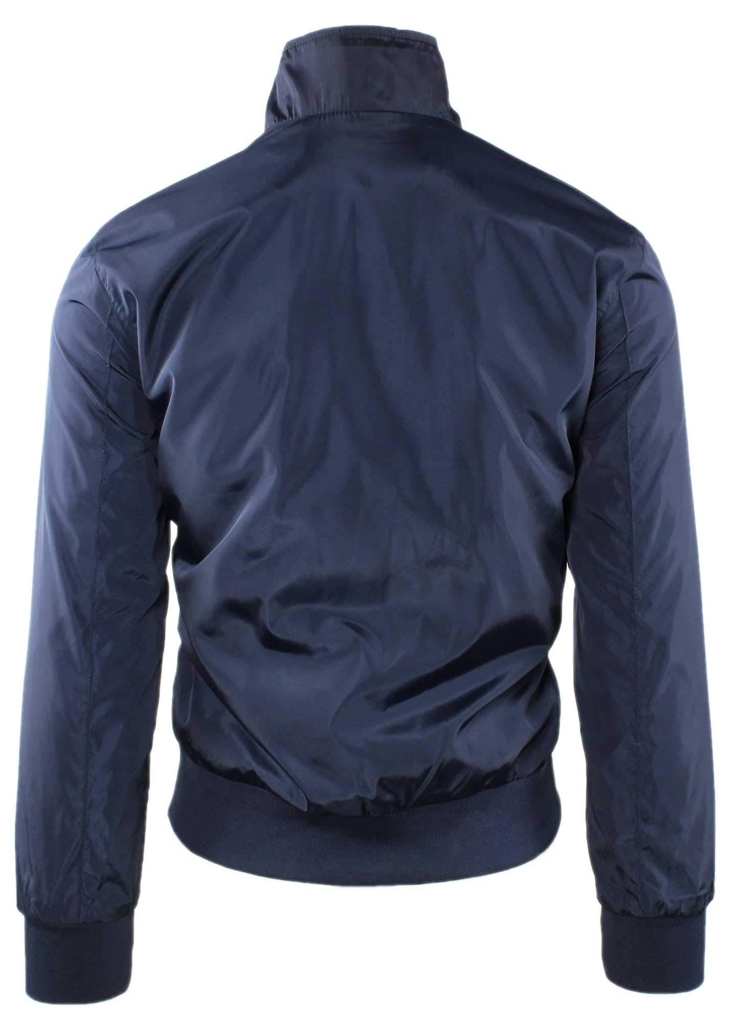 Ciabalù Giubbotto Uomo Impermeabile Leggero Giacca a Vento Slim Fit Elegante Blu Nero Verde