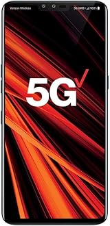 LG V50 ThinQ 5G 128GB LM-V450 5G Smartphone (Renewed) (Black, Verizon)