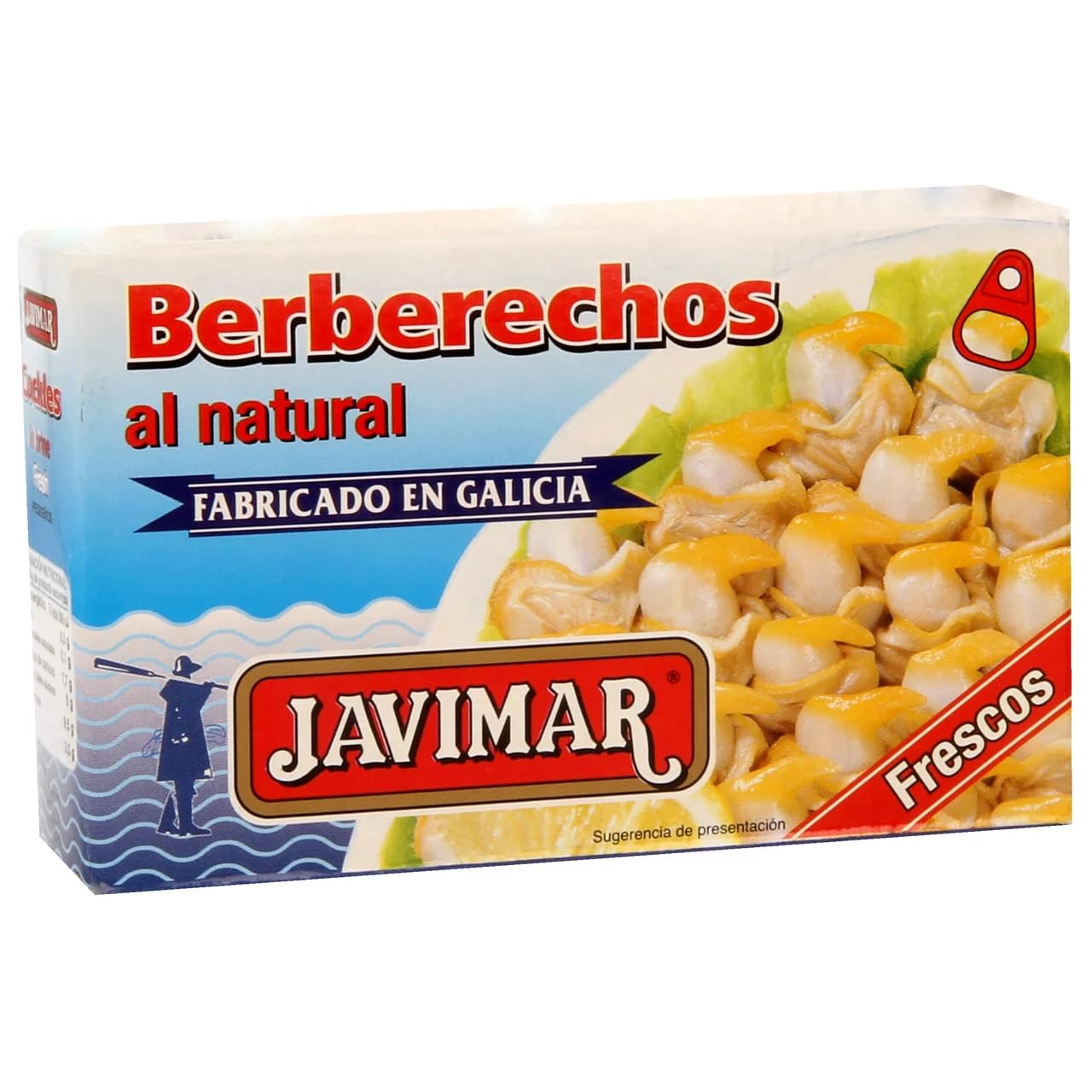 Javimar - Botes pequeños de berberechos naturales, 63 g, 9 unidades