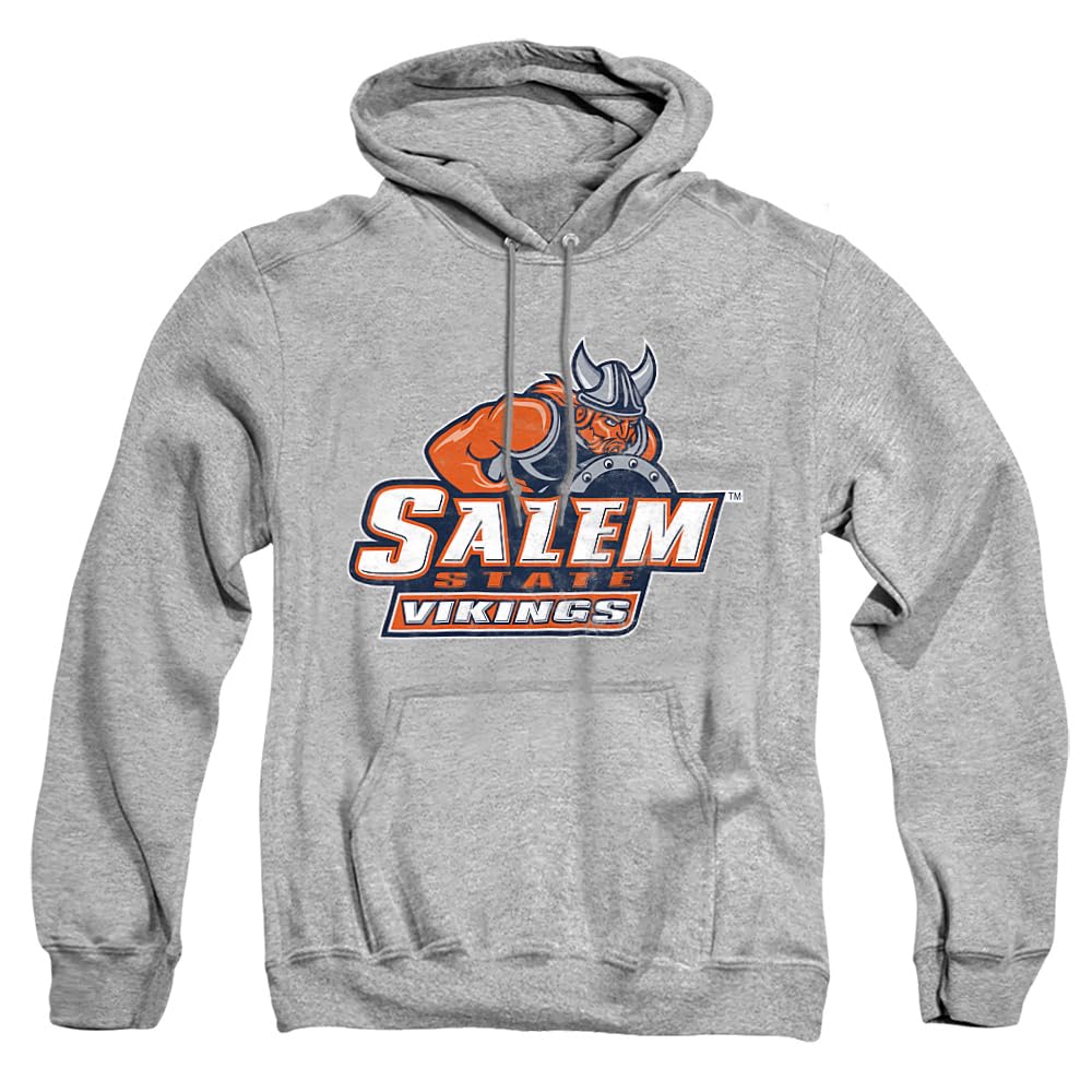 LOGOVISION Official Collegiate Distressed Primary Logo Adult Pullover Hoodie Collection — view 347