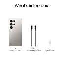 Samsung Galaxy S25 Ultra 5G AI Smartphone (Titanium Gray, 12GB RAM, 256GB Storage), 200MP Camera, 5000mAh Ultra Long Battery, QHD+ Dynamic AMOLED 2X, Galaxy AI, Knox Security, S Pen Included gallery image