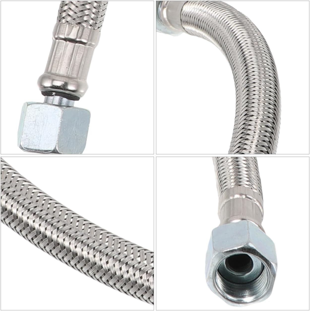 Stainless Steel Leader Hose Air Compressor Leader Hose 3/8 Air Compressor Lead in Braided Stainless