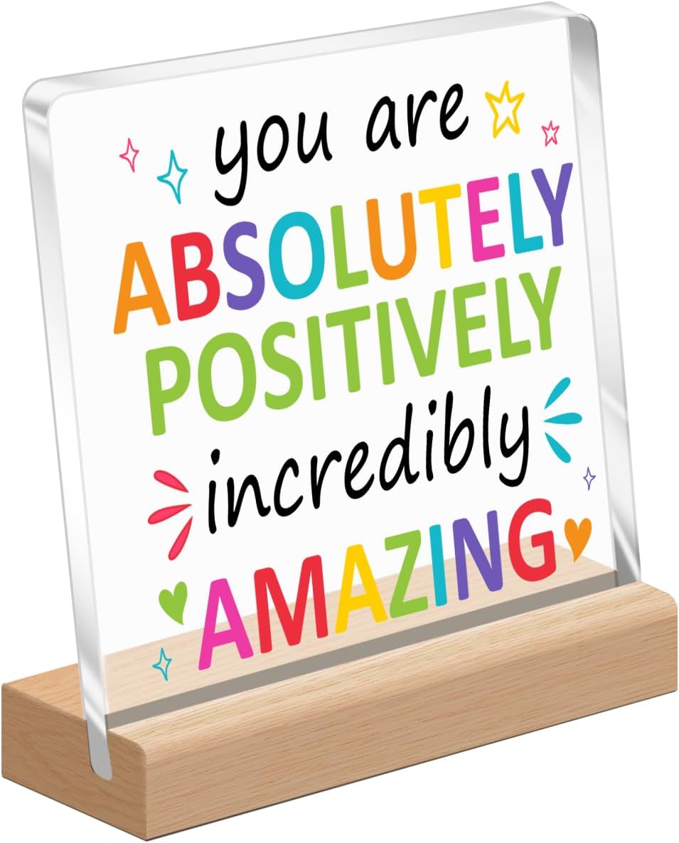 Inspirational Desk Decor,Encouragement Gifts for Women