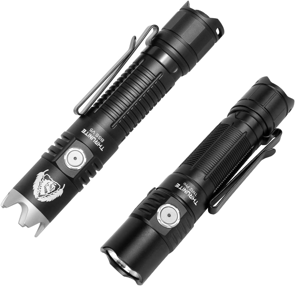ThruNite （2PCS） BSS V5 Flashlight Cool White ＆ TN12 Pro