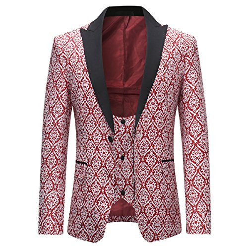 Mens Tuxedo Suits 3 Pezzi Slim Fit Business