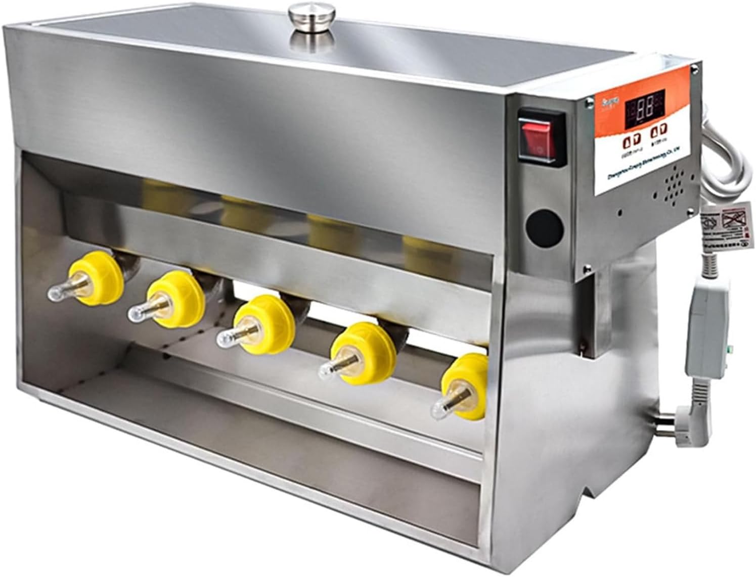 10/14 Nipples Piglets Milk Feeder, Smart Constant Temperature Automatic Piglet Nursing Milking Machine, Pig Milk Feeder with Sound, Prevent The Piglet from Running Around 10Nipples ( 10Nipples)