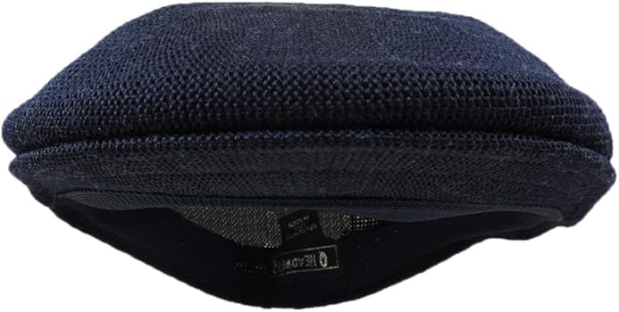 Mens Navy Blue Knitted Golf Gatsby Ascot Newsboy Cap at Amazon