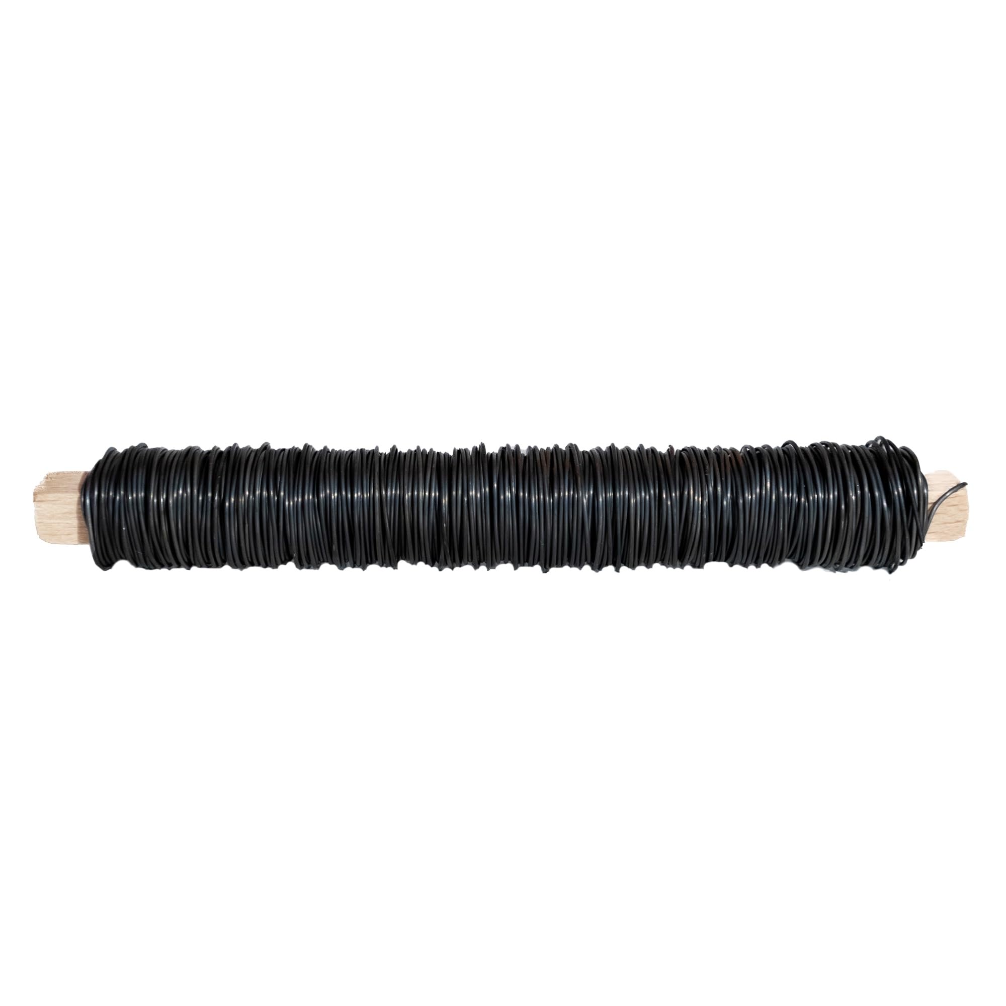 Chinchilla Wickeldraht Schwarz – 0,65 Mm, 38 M Rolle, Made In Germany, Für Garten & Basteln