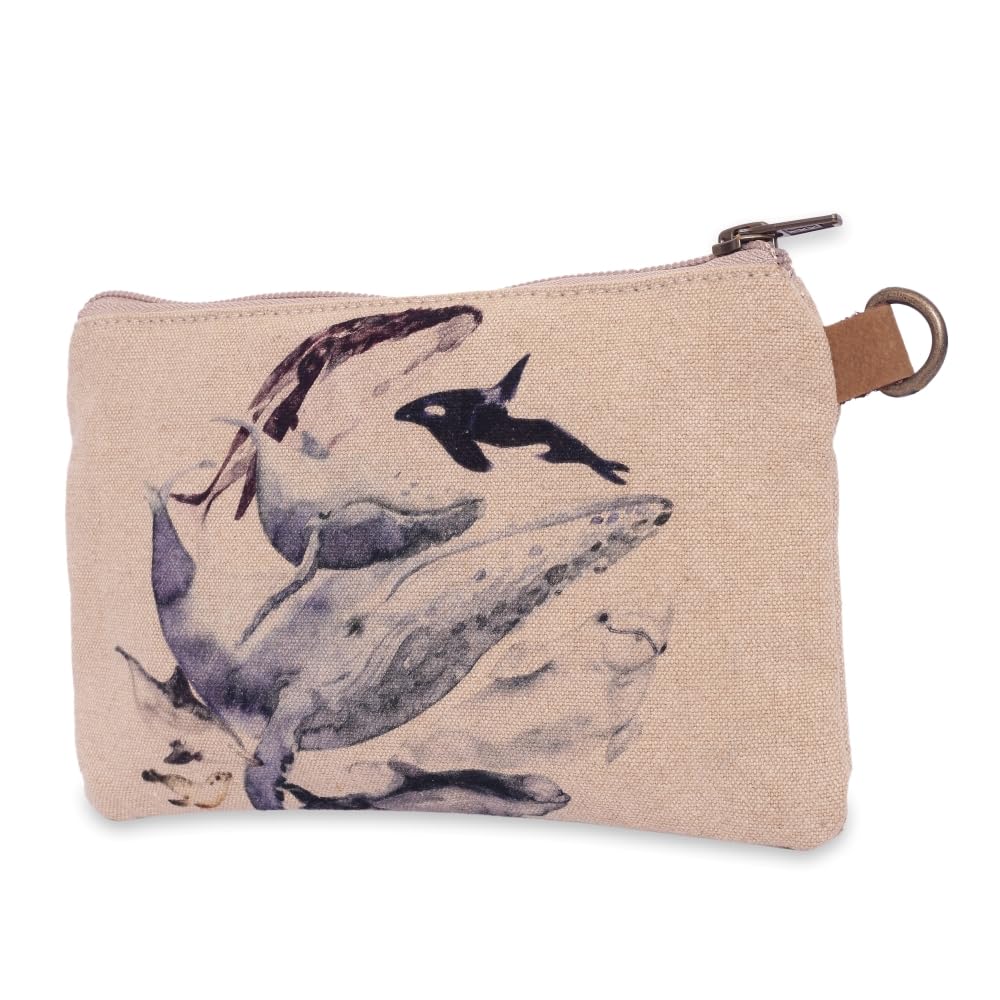 COTT N CURLS Ocean Life Wristlet Wallets for Women - 4.7