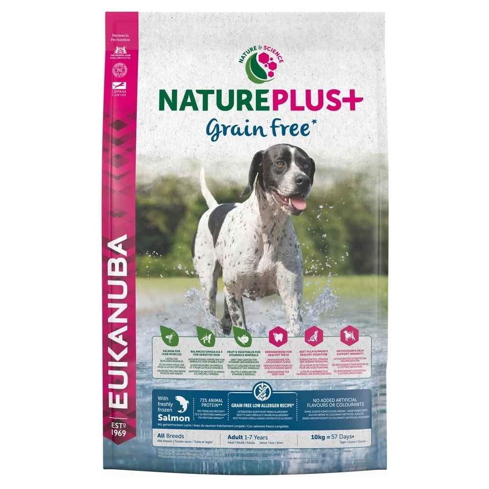 Eukanuba Nature Plus Adult Grain Free Salmon 10 Kg Desertcart INDIA