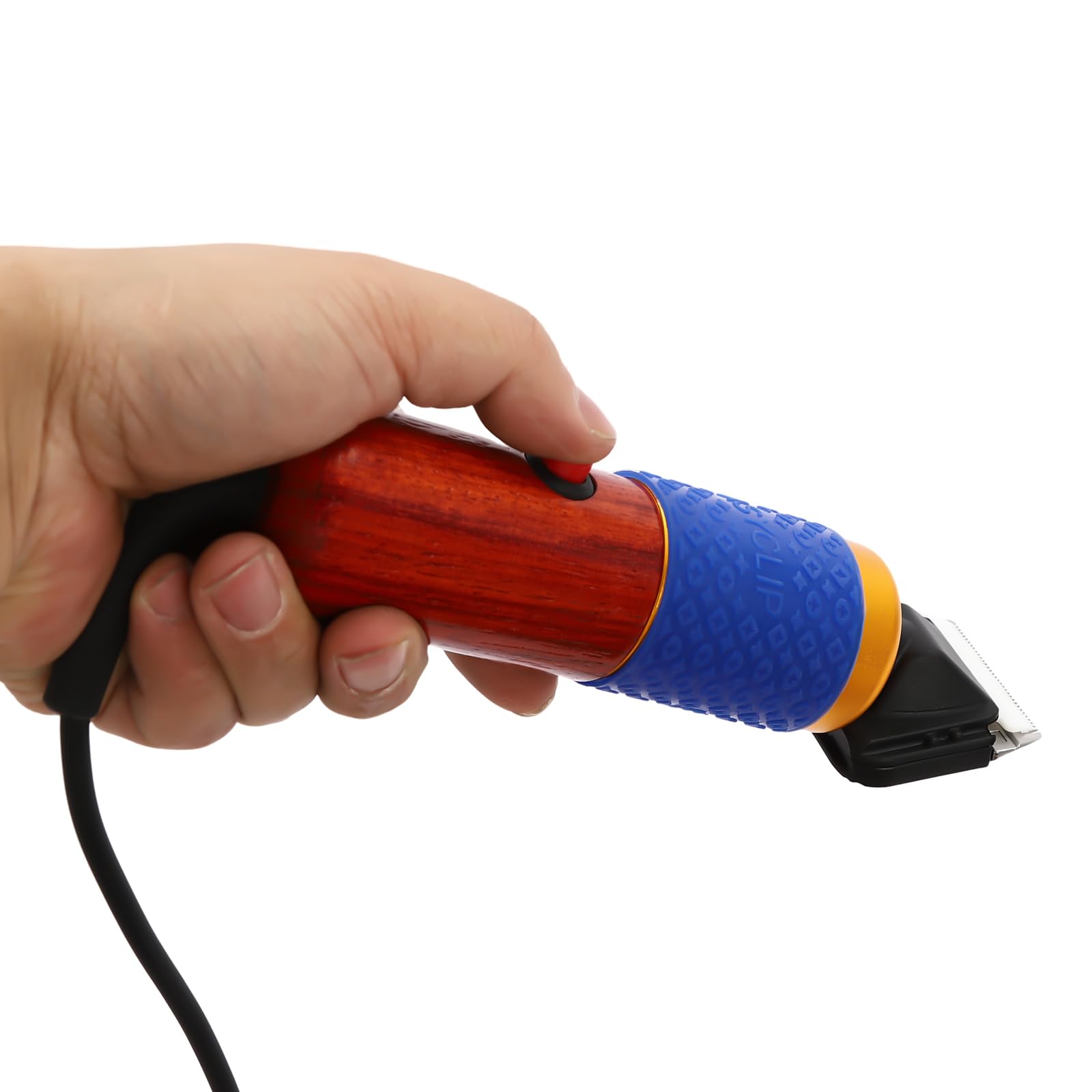 Tondeuse à tapis, tondeuse à tapis avec guide de coupe, ciseaux électriques à faible vibration, 3 lames, ciseaux à tufting électrique pour tapis de petite à moyenne taille