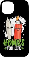 Vista 7 de Homies for Life Marijuana Weed Cannabis 420 - Carcasa para iPhone 17