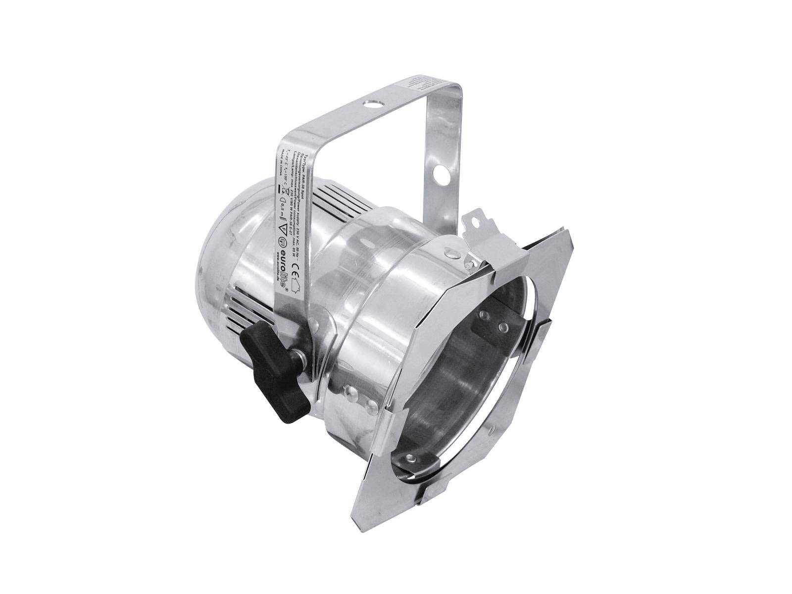 Eurolite 41929100 PAR-38 - Foco de luz, color plateado