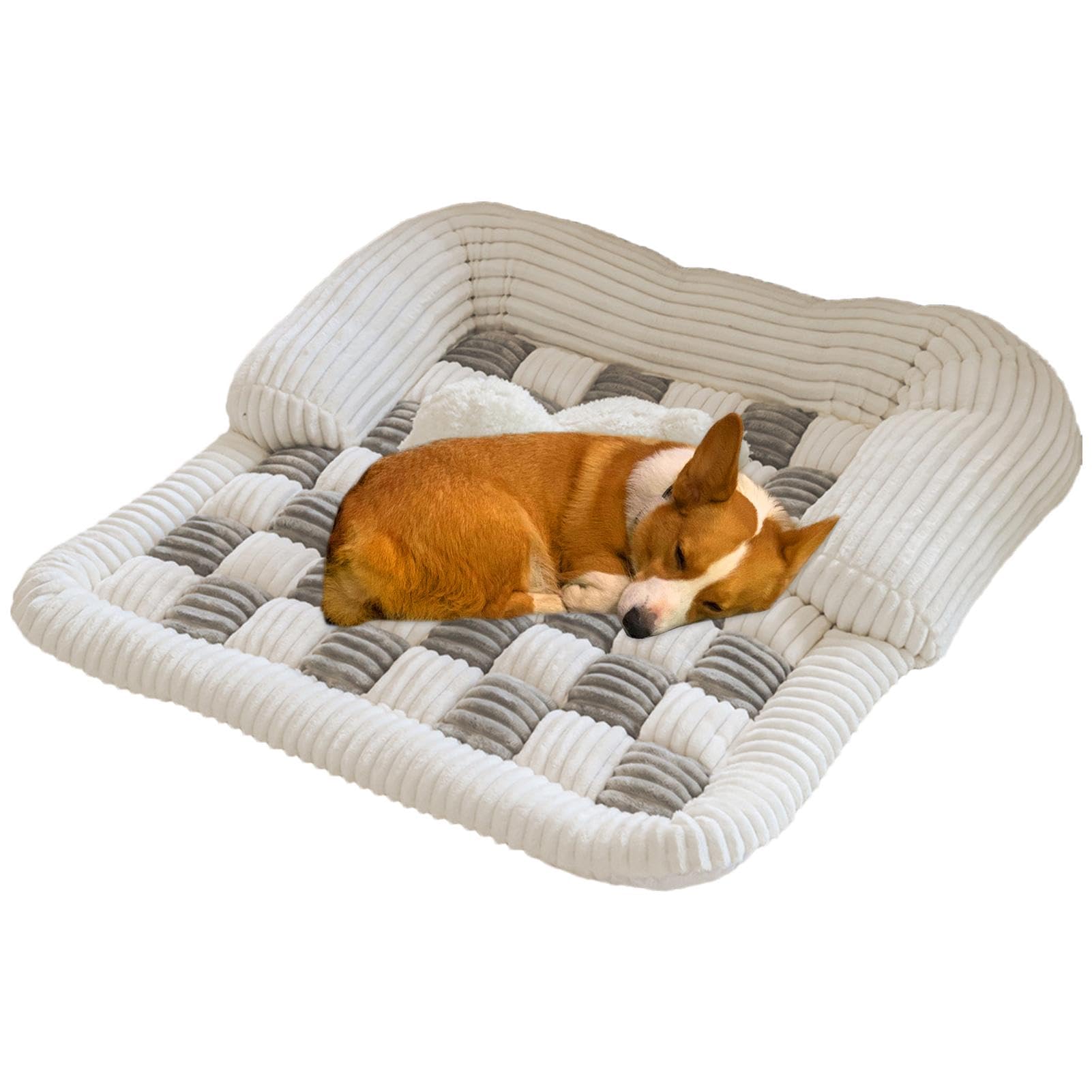 Lit apaisant pour chien épais et lavable fini les poils sur le canapé en hiver
