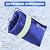 Outdoor Faucet Covers for Winter Freeze Protection, Hose Bib Covers for Winter, Water Spigot Cover Winter Insulated, 2 Pack 6.7" x 9.5" Pipe Insulation Cover Socks Outside Faucet Freeze Protector Blue