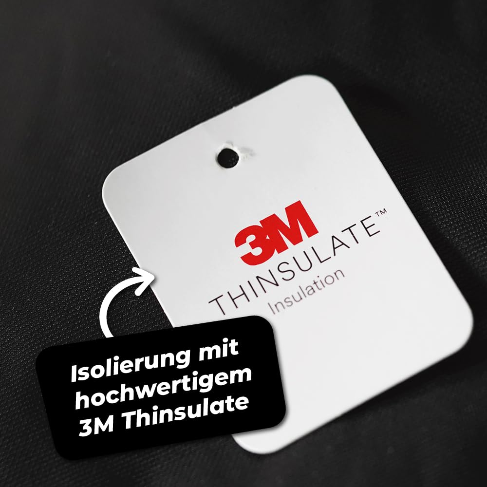 Gamakatsu G-Thermo Pro T140 Thermoanzug - Wasserdichter Winteranzug mit 3M Thinsulate Isolierung und Fleecefutter - Ideal für Winter Outdoor-Aktivitäten, Angeln und Camping
