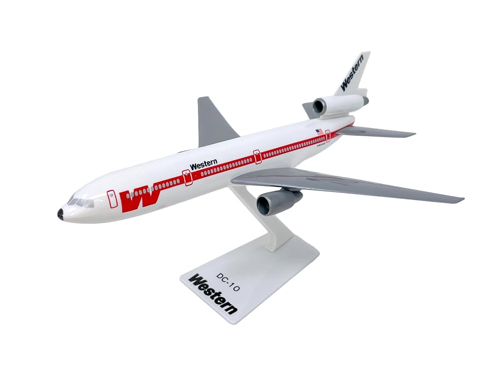 航空機 Aerolyon DC-10 Aeroplane Miniature Model Snap Fit Kit 1:250 Part ADC-01000I-020 qqffhab Amazon.com: Flight Miniatures Aerolyon DC-10 1:250 Scale
