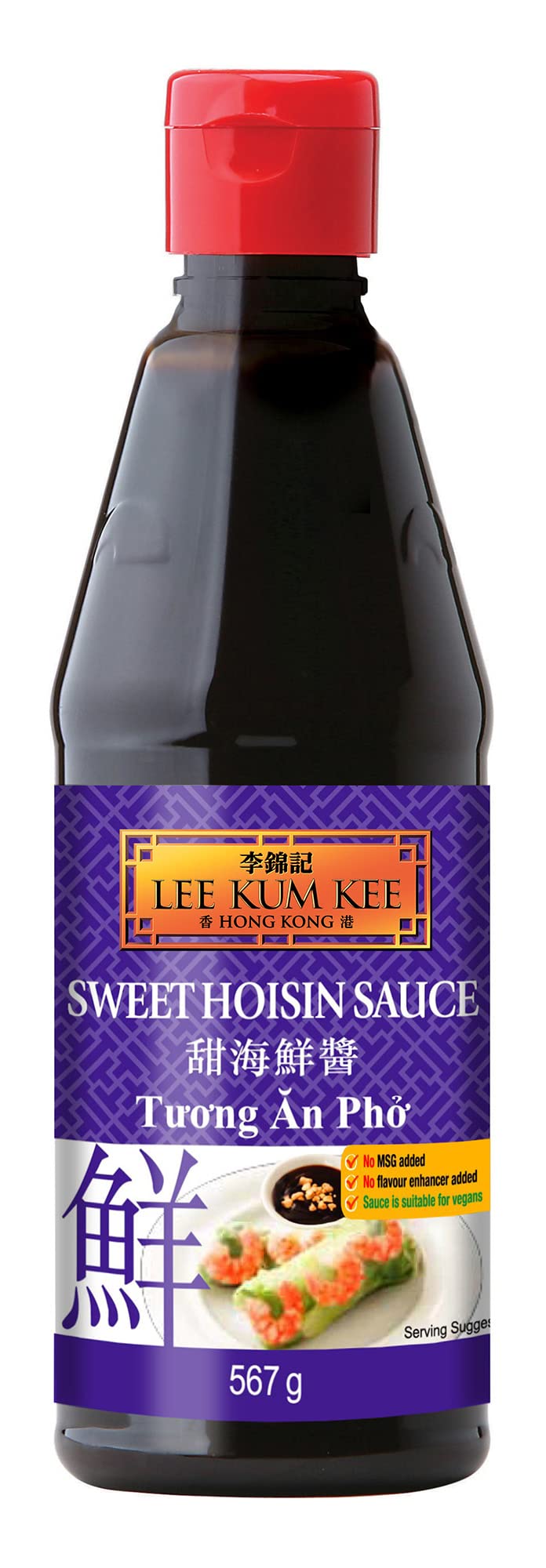 Lee Kum Kee Salsa Sweet Hoisin, 567 g (paquete de 8)