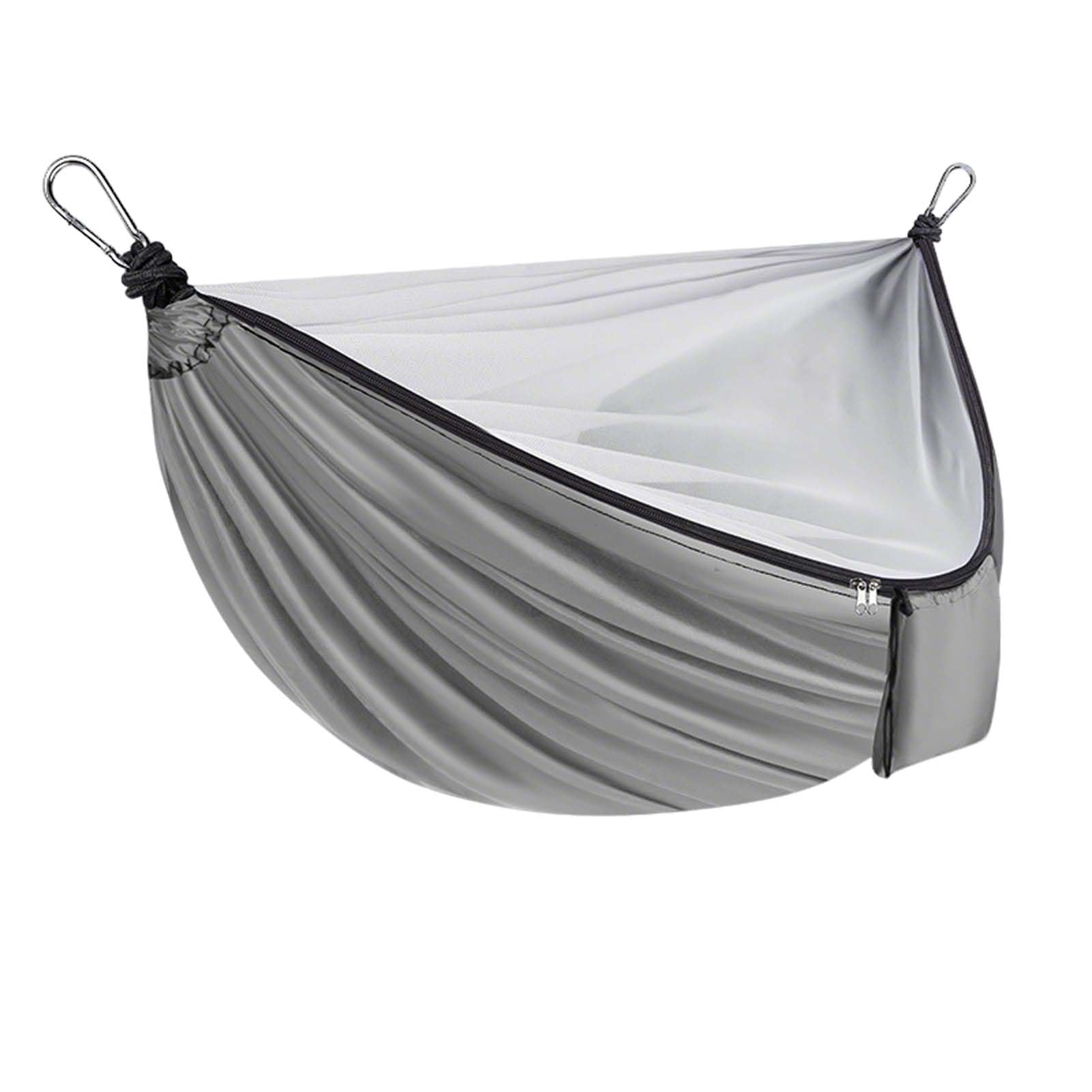 YSUEFIJO Travel Hammock with Mosquito Net, Hanging Hammock for Outdoor Adventures, Camping Hammock Perfect for Backpacking Or Patio, Foldable And Lightweight, Supports 250kg
