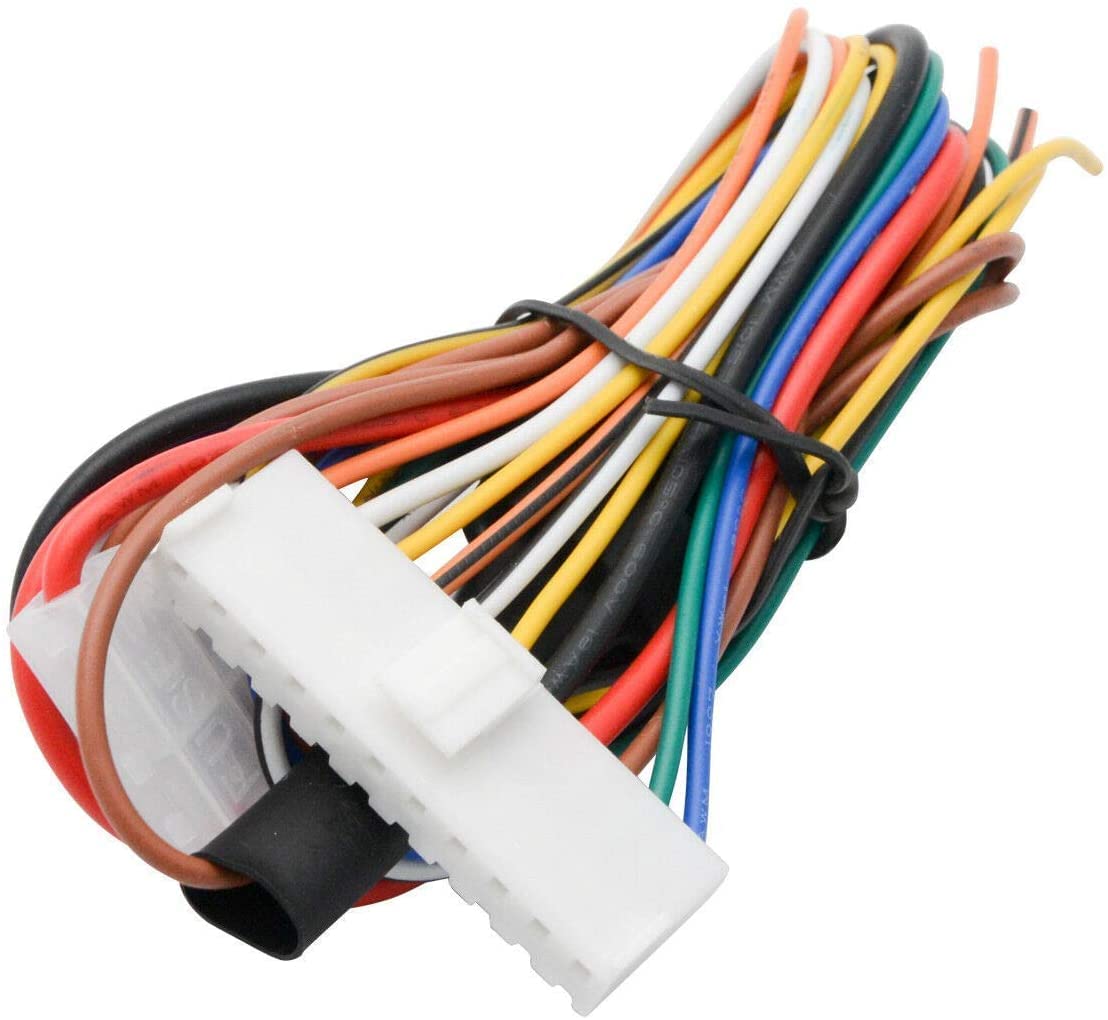 Dispositivo de alarma antirrobo para automóvil, Riloer 60-100 metros Alarma remota localizada, con caja de control + 2 controles remotos de cierre centralizado para automóvil de repuesto