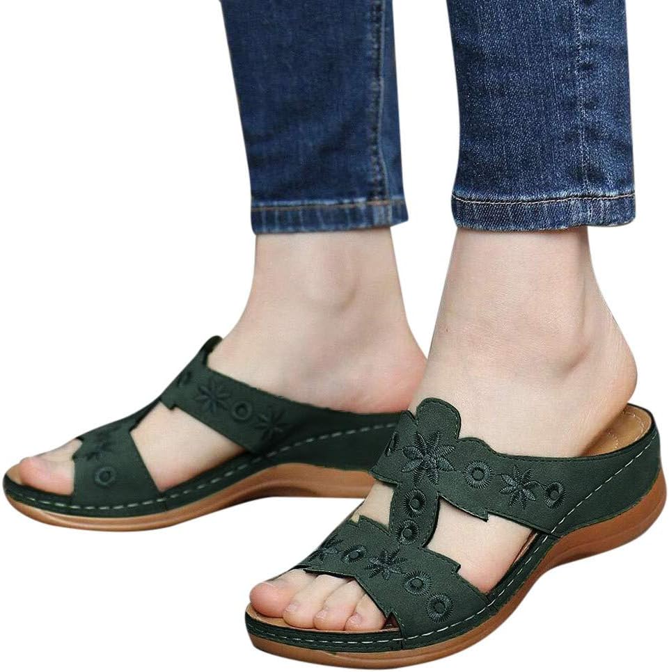 mens slippers with raised heel