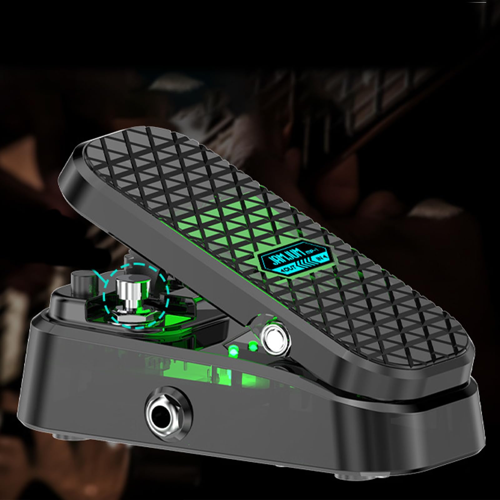 2 in 1 Wah Volume Guitar Effect Pedal, Dual Universal WAH Pedal for Keyboards, MIDI Keyboards/Controllers and Supported Guitar Effects Pedals, RM-Type Shielded Inductor for Superior Wah : Musical Instruments