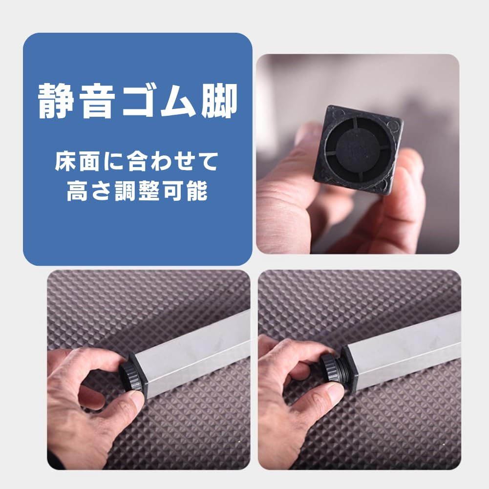 Amazon.co.jp: MISHIP ステンレス作業台 三つ折り 6本脚 業務用 ワイド
