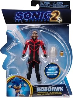 SONIC The Hedgehog 2 The Movie 10,2 cm Articulated Action Figure Collection (Robotnik)