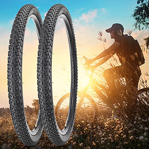 Simeiqi 2 Pack 29" X 2.125" Inch Bike Tire Mtb Mountain Foldable Replacement Bicycle Tire (29X2.125 Mountain)… #TOP6