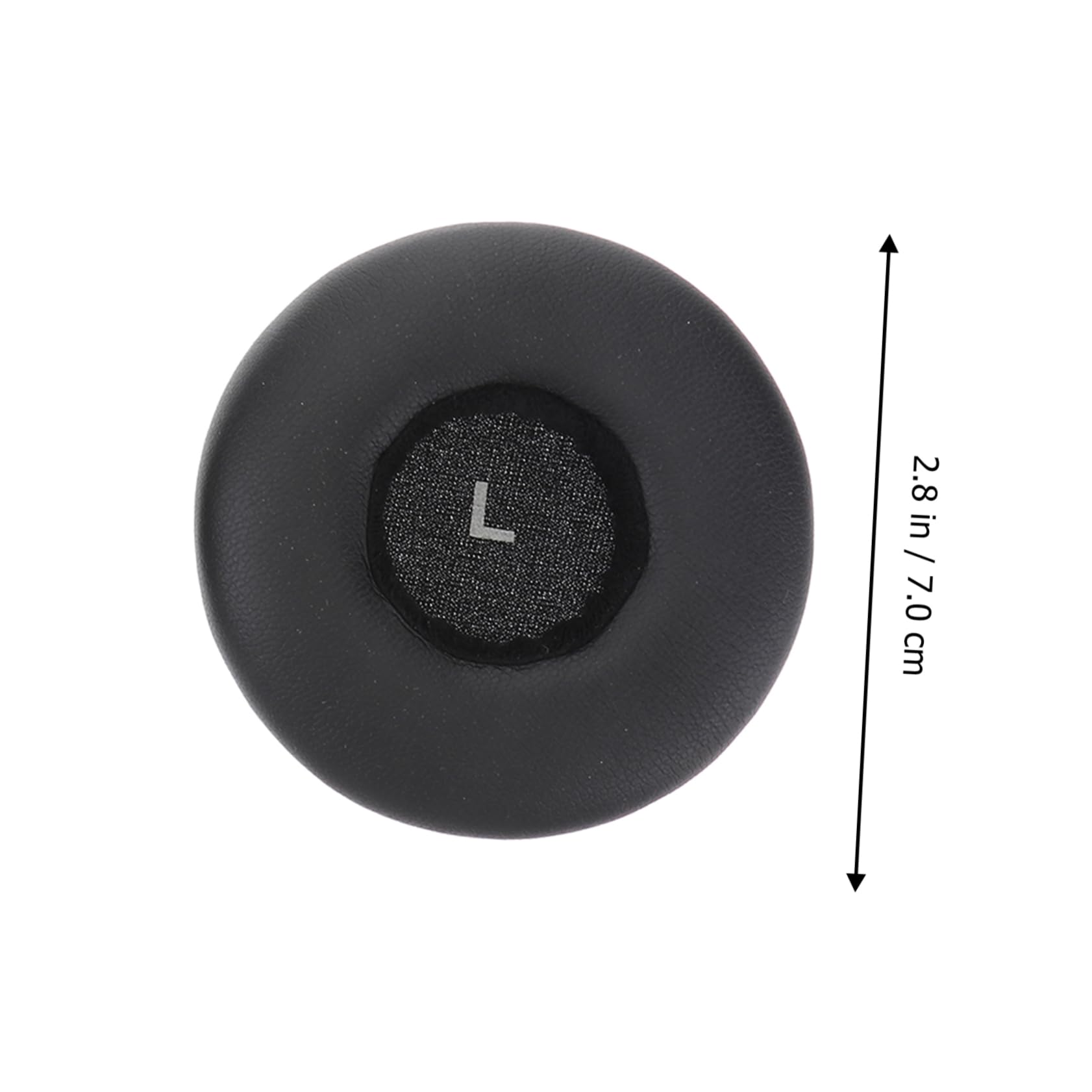 jojofuny 3piezas Auriculares Almohadillas De Repuesto De PU y Color Negro Compatibles Comodidad y Rendimiento De Graves Mejorados