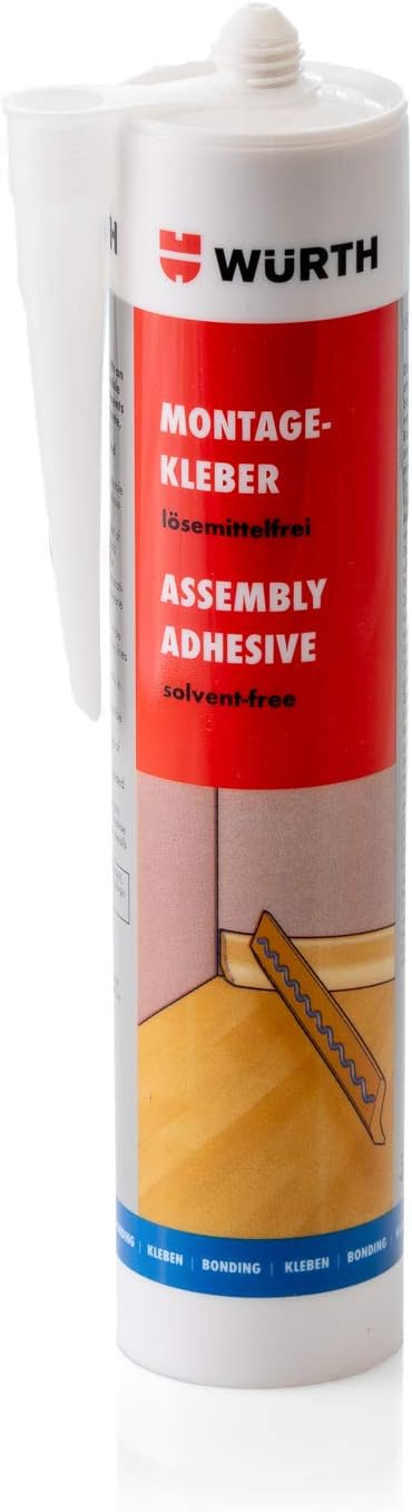 Würth / Mounting Adhesive - Solvent Free / 310 ml