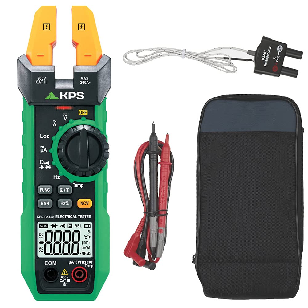 Amazon | KPS-PA440 デジタルクランプメーター オープンジョー付き