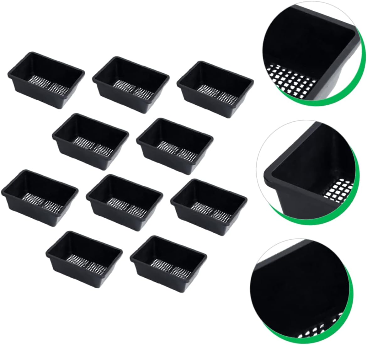 20pcs Plant Nursery Tray Germination Tray for Growth Lightweight and Easy to Use for Vegetable and Flower Breeding
