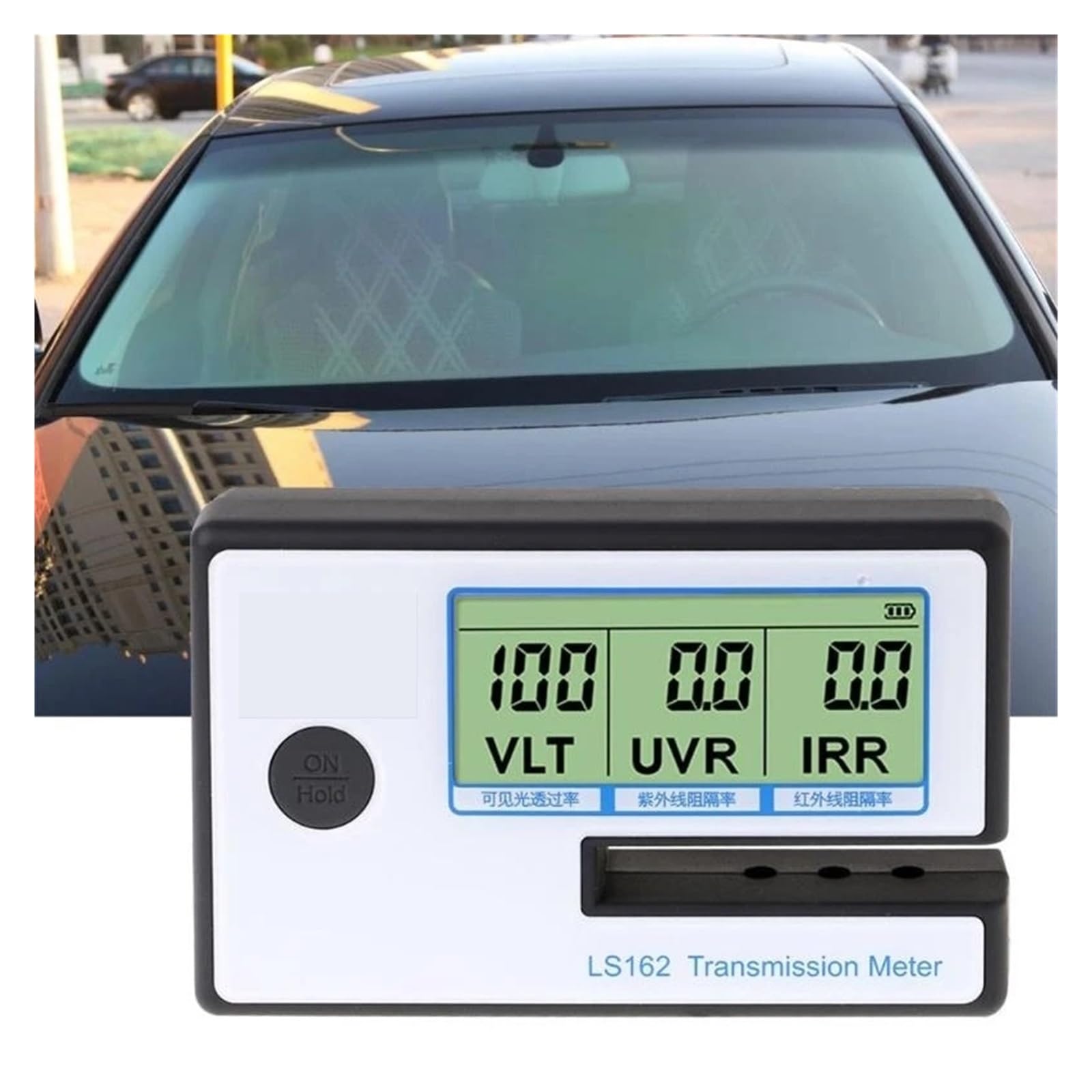 Spektrometer, Fenster-Solartester, Messgerät, Tönung, Solarfolie, Auto-Transmissionsmesser, Gefilmtes