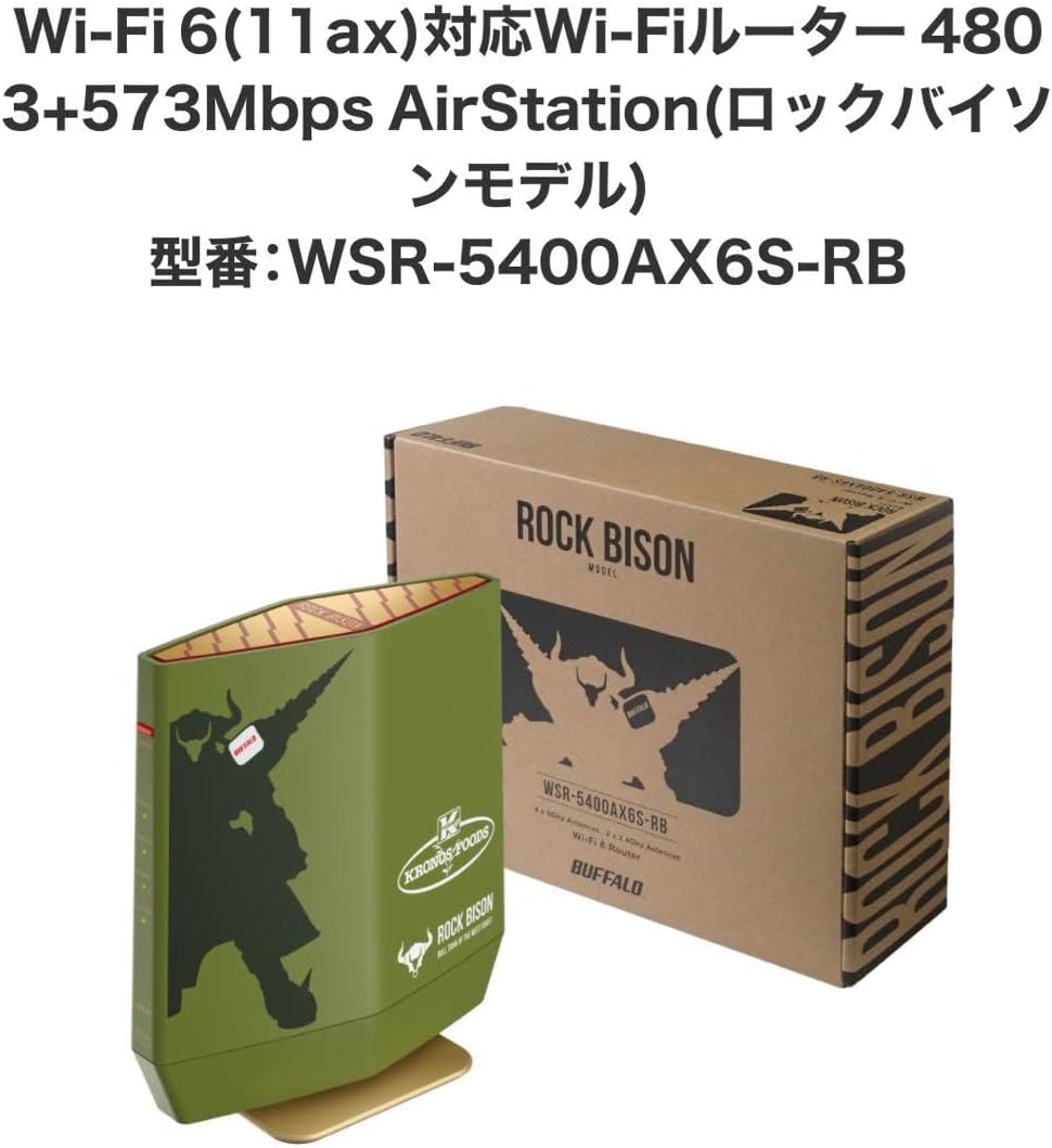 【期間限定価格】Wi-Fiルーター　新品未使用　BUFFALO　アニメコラボ 新品未開封 BUFFALO バッファロー WiFi 無線LAN ルーター WXR