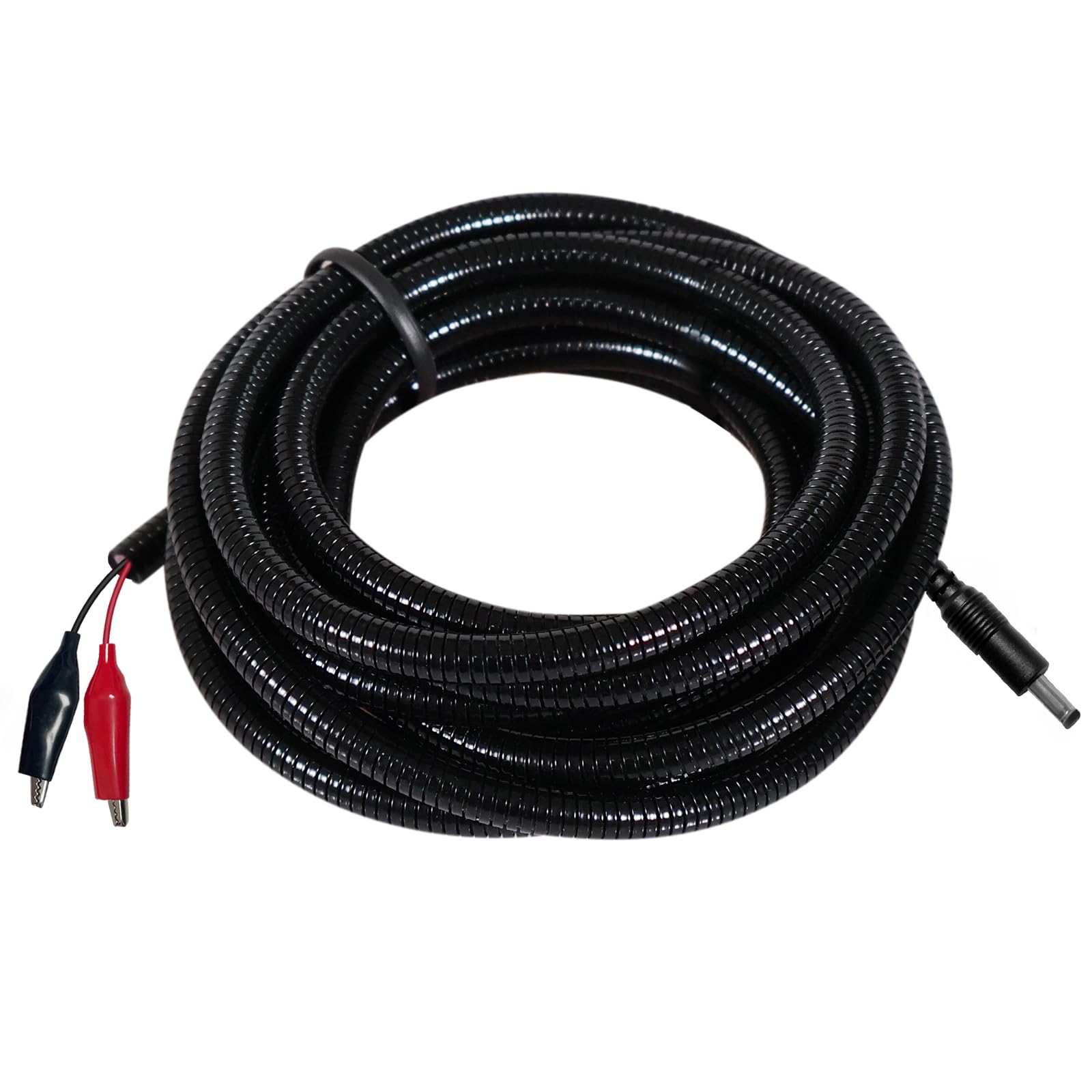 Durable Chew-Resistant Power Cable for Trail Cameras, Compatible with Stealth Cam, Spypoint, Moultrie, Browning, Wildgame Innovations, Muddy,Black