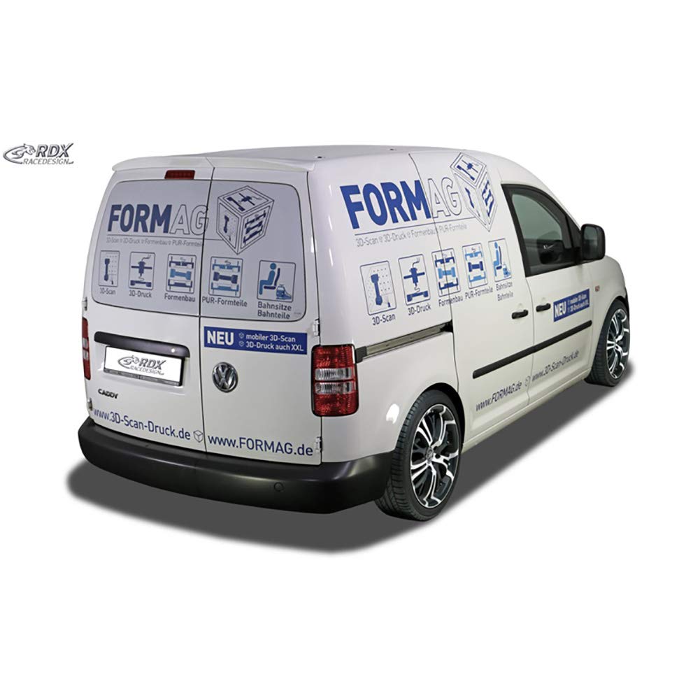 RDX Racedesign Dachspoiler kompatibel mit Volkswagen Caddy 2004-2015 & 2015-2020 (mit 2 Hecktüre) (PUR-IHS)