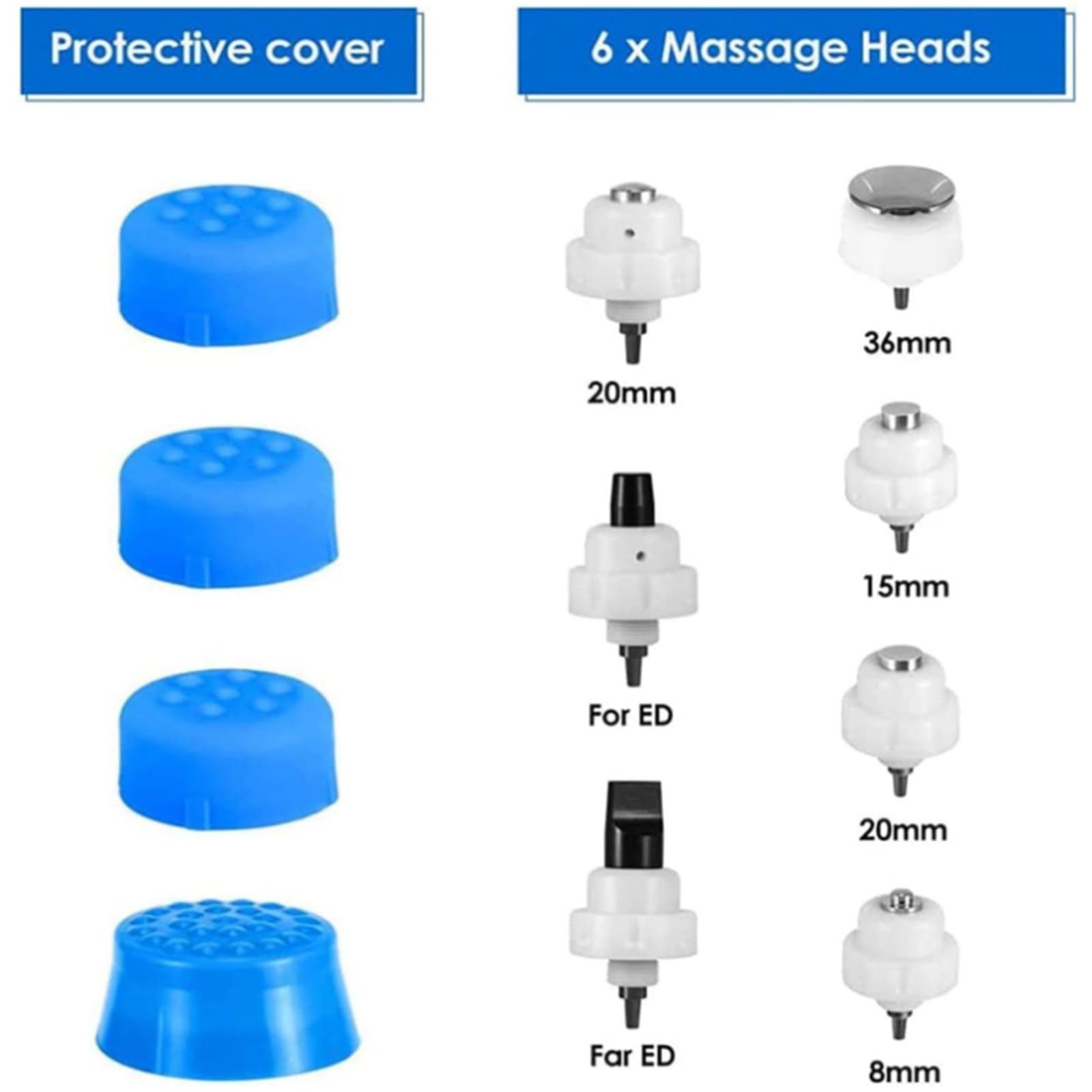 Máquina De Terapia De Ondas De Choque Instrumento De Terapia ED Portátil De Masajeador Muscular Adecuado Para El Tratamiento De La Disfunción Eréctil, Dispositivos De Relajación, Fácil De Usar