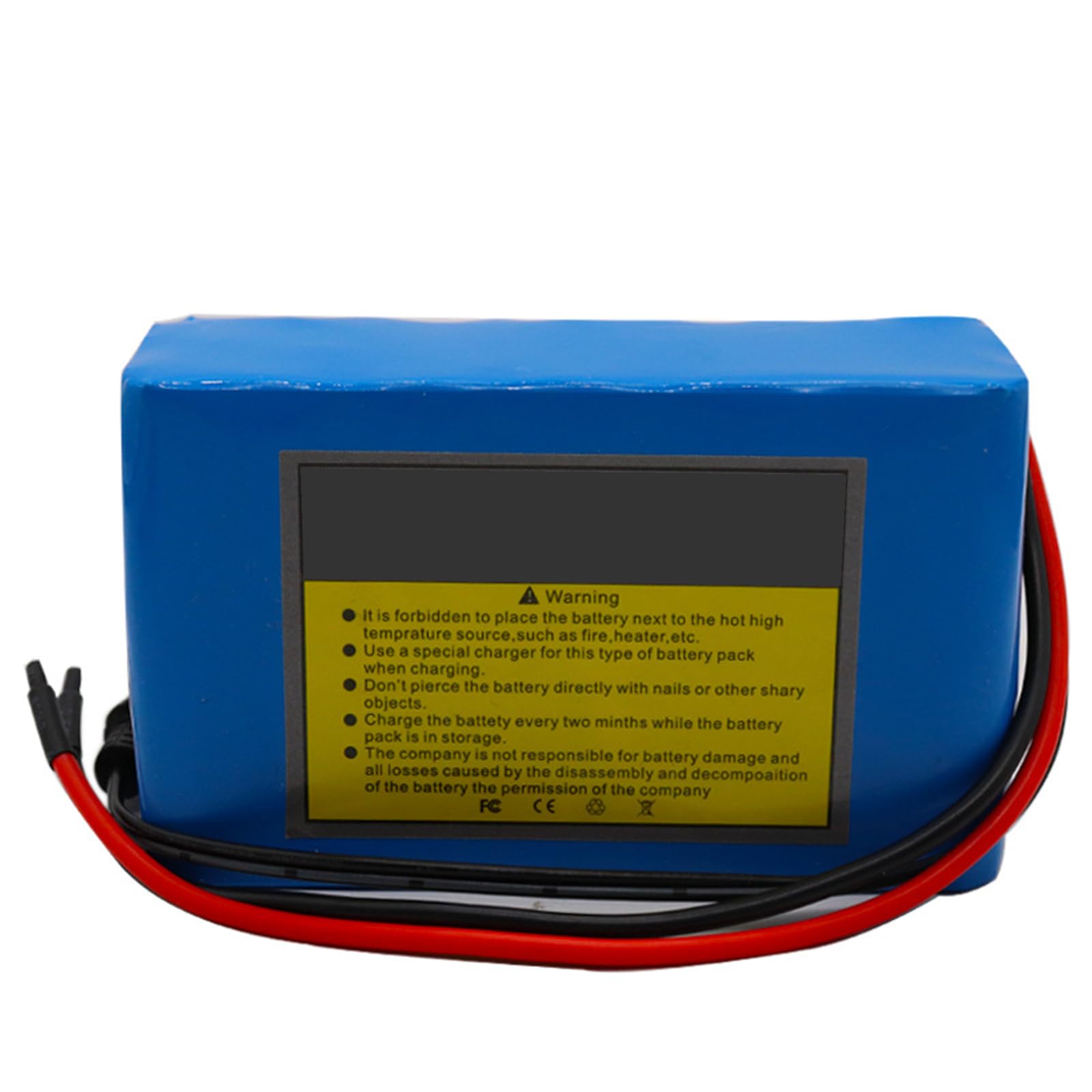 Batería De Litio Recargable De 24 V Y 4 Ah con Cargador, Cable De Carga Y Conector