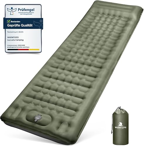 WARMTUYO Isomatte Camping (12 cm, verdickt)