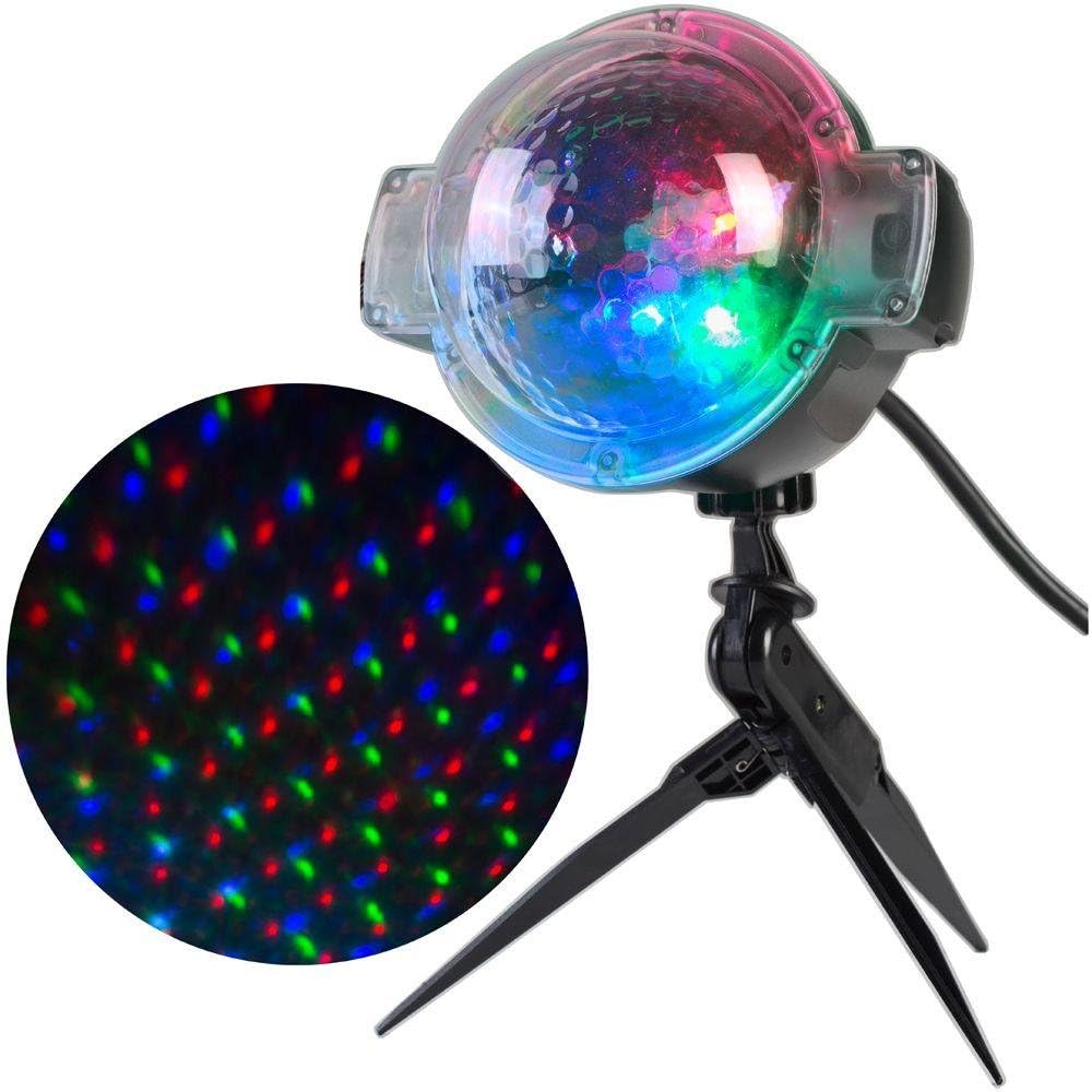 49658, LED Sparkling Stars-61 Programs Spot Light Projector